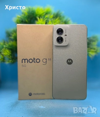 Motorola Moto g55, 256GB, 8GB RAM, 5G, Smoky Green, снимка 4 - Motorola - 51129601