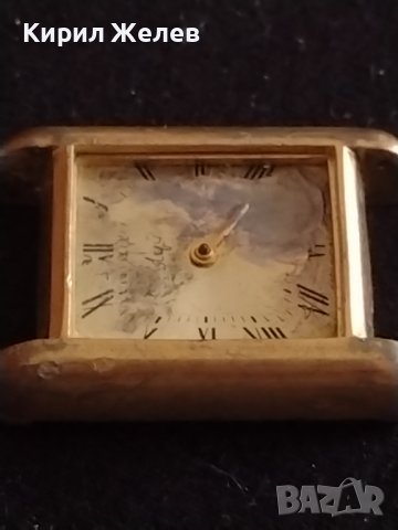 Стар рядък дамски часовник за части позлатена рамка 42609, снимка 5 - Други ценни предмети - 43759408