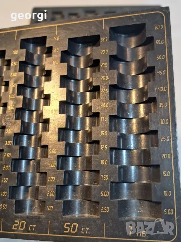 монетник  за монети до 1 и 2 лева   18/1, снимка 3 - Нумизматика и бонистика - 49029333