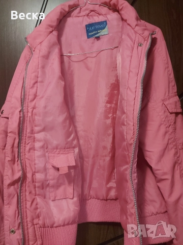 Продавам дамско пролетно яке в свеж розов цвят – леко, удобно, снимка 3 - Якета - 52953211