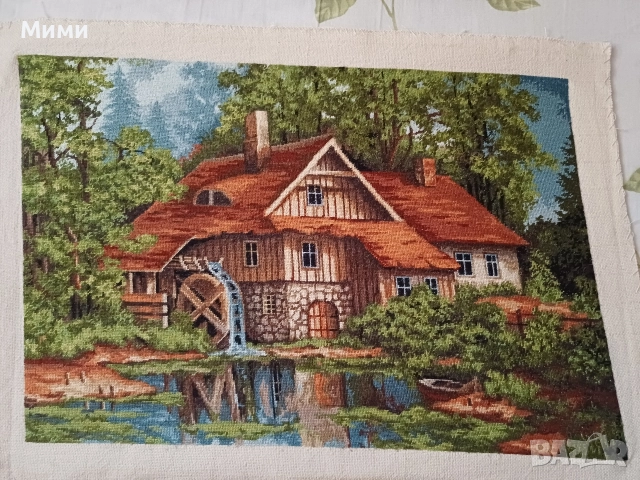 Гоблен"Воденица в гората" и " Лято в планината"