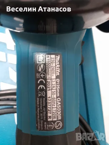 Ъглошлайф Макита , снимка 3 - Бормашини - 42837347