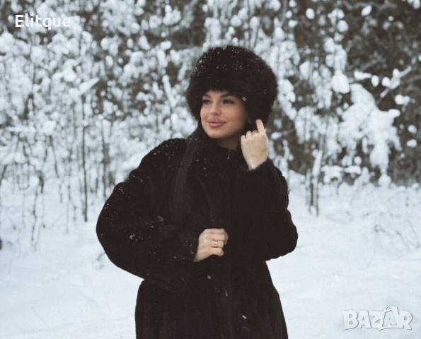 пухени зимни шапки , снимка 4 - Шапки - 53084183