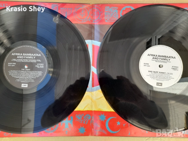 Afrika Bambaataa And Family* – The Light LP+12"maxi, снимка 4 - Грамофонни плочи - 52845586