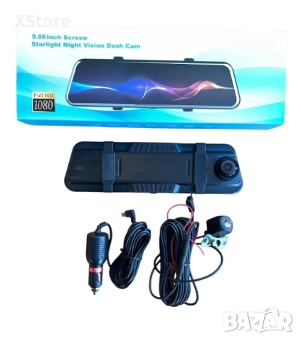 Видеорегистратор в огледало за обратно виждане за автомобил 