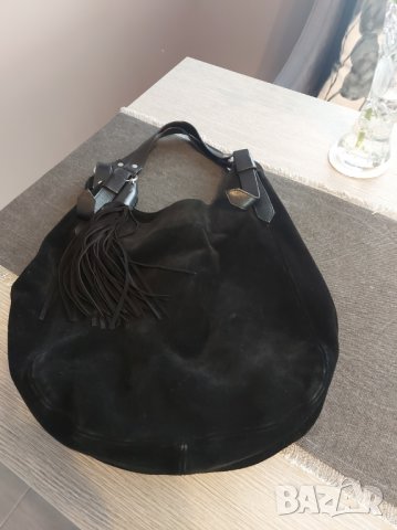 ЧАНТА черна кожа, снимка 3 - Чанти - 38506846