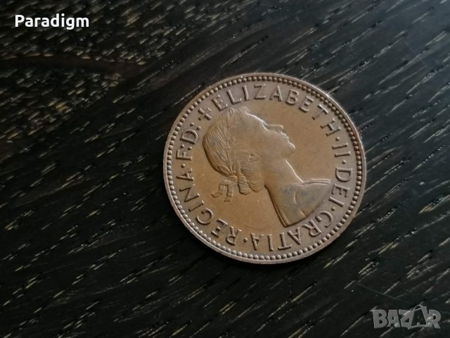 Монета - Великобритания - 1/2 (половин) пени | 1965г., снимка 2 - Нумизматика и бонистика - 27235775