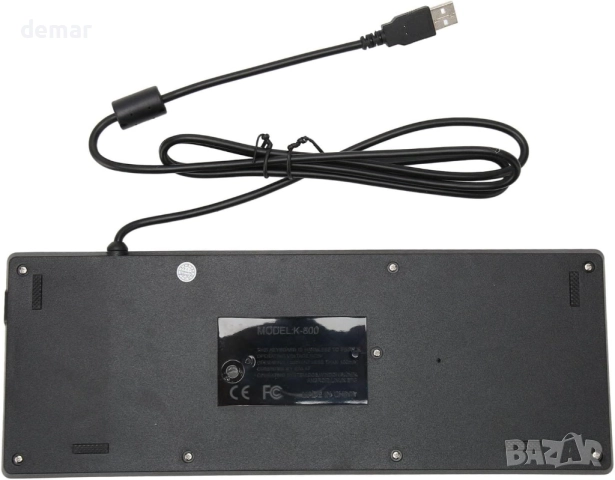 Клавиатура LICAEVEY K 800 с тъчпад, USB кабелна с вграден USB хъб, снимка 9 - Клавиатури и мишки - 51880247