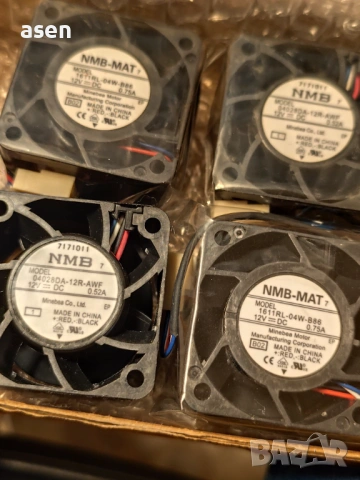Продавам вентилатори за сървъри и други 40 х 40 мм, снимка 8 - Други - 53488546