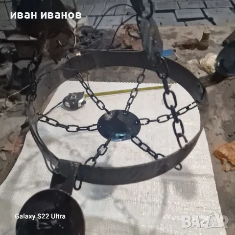 Полюлеи   Механа, снимка 4 - Антикварни и старинни предмети - 47484331