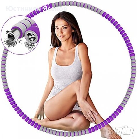 Фитнес обръч НULA HOOP ORIGINAL, снимка 8 - Фитнес уреди - 39433268