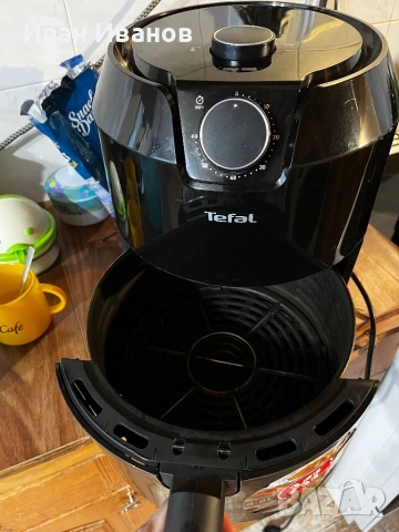 Tefal фритюрник Airfryer 4.2l използван, снимка 6 - Фритюрници - 53079639