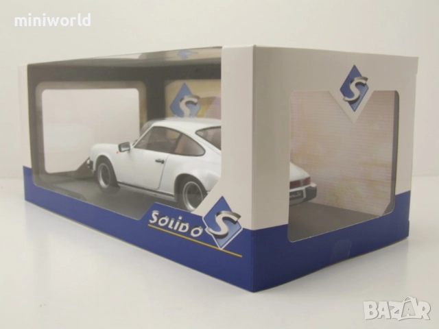 Porsche 911 (930) Turbo 3.0 SC 1974 - мащаб 1:18 на Solido моделът е нов в кутия, снимка 8 - Колекции - 52152794