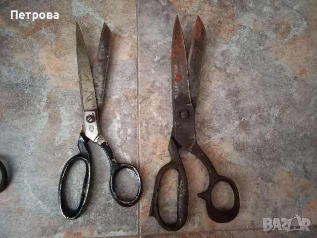 Седем броя стари ножици , снимка 8 - Антикварни и старинни предмети - 52145149