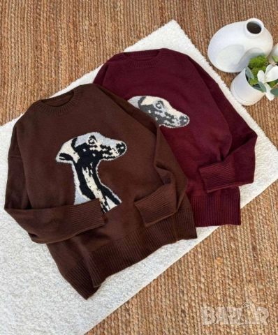 пуловер с кученца 