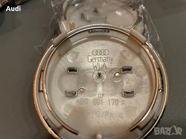 Капачки джанти Audi Капачки Ауди 60мм 61мм 68мм 69мм 4B0601170 8D0601170 4B0601170 4M0601170 JG3, снимка 10 - Аксесоари и консумативи - 49137221