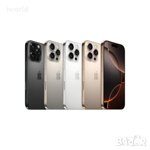 НЕРАЗПЕЧАТАН❗️ iPhone 16 Pro Max ❗️Лизинг от 94лв/м ❗️ BLACK WHITE NATURAL DESERT titanium, снимка 6 - Apple iPhone - 49790060
