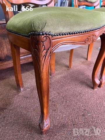 Барокови столове внос от Нидерландия, снимка 7 - Столове - 53428039