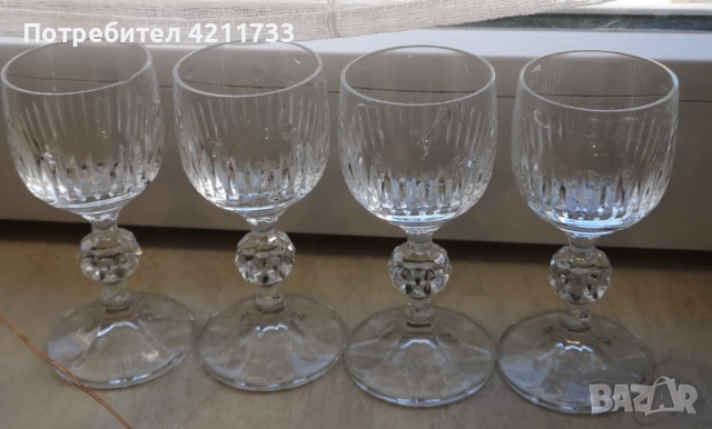 5 кристални чаши за алкохол НОВО, снимка 11 - Чаши - 52735773