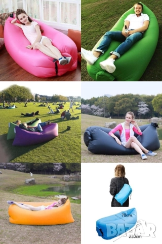 Самонадуващо се легло подходящо за планина и море