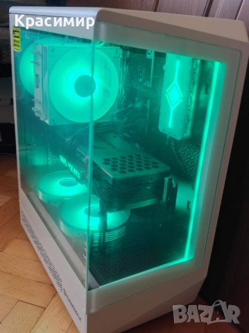 Геймърски PC AM5 Ryzen 5 7500f,GeForce RTX 3080ti,32gb ddr5,1tb nvme, снимка 5 - Геймърски - 53140981