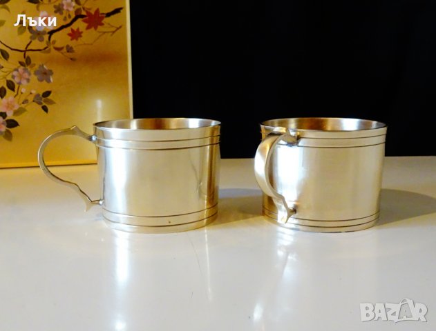 Масивна немска бронзова чаша. , снимка 2 - Антикварни и старинни предмети - 27148385