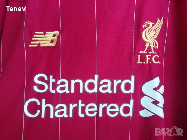 Liverpool Champions of Europe 2019 New Balance оригинална тениска фланелка Ливърпул XL , снимка 3 - Тениски - 38110133