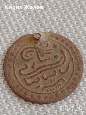 Стар КОРАБЕН ЖЕТОН над стогодишен рядък бронз мед за КОЛЕКЦИОНЕРИ 42508, снимка 2 - Нумизматика и бонистика - 43907644