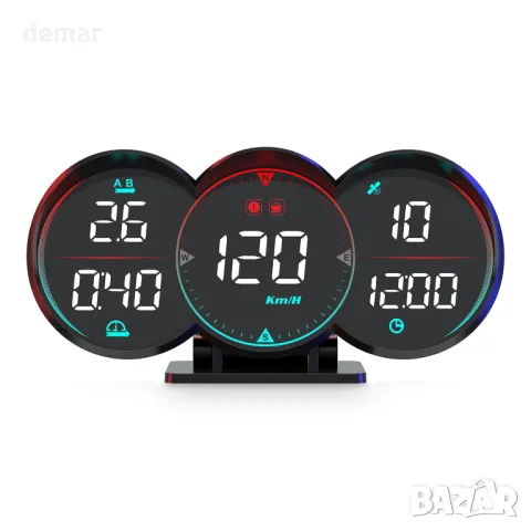 AMHVMU G17 ЦИФРОВ СКОРОСТОМЕР, лесен за инсталиране автоматичен сензор за скорост