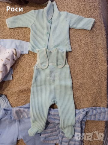 Лот бебешки дрешки за момче от 0 до 3 месеца, снимка 3 - Комплекти за бебе - 34639430