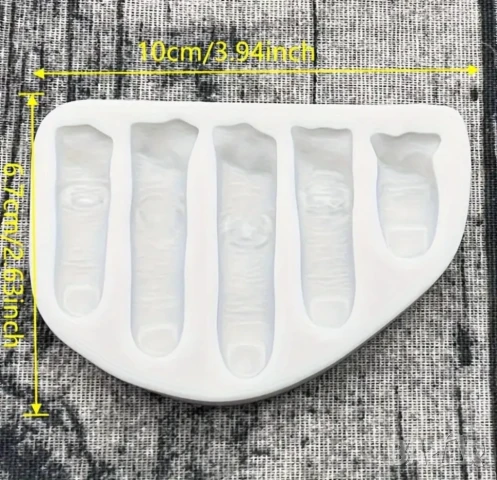 Молд Хелоуин пръсти , снимка 2 - Форми - 50498786