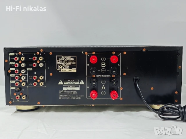 стерео усилвател Hi-Fi PIONEER A-656 mark II, снимка 6 - Ресийвъри, усилватели, смесителни пултове - 51048779