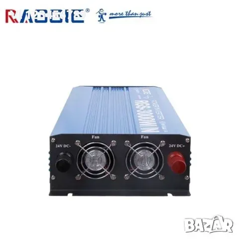 12V /3000 вата Инвертор с чиста синусоида Raggie или 24V/3000W, снимка 4 - Шублери - 49169848