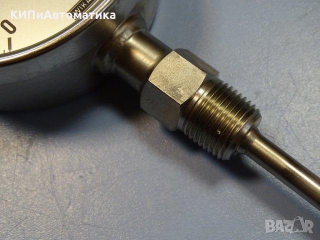 биметален термометър Wika thermometer ф100mm, 0/+100°C, L-230mm, снимка 4 - Резервни части за машини - 35228907
