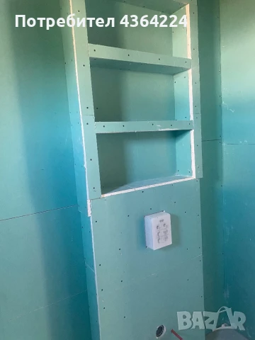 Строително монтажни работи с гипскартон стени и тавани,полагане на ламинат, снимка 4 - Монтажи - 48760478