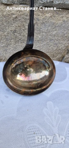 ✨ Старинен черпак със скандинавски произход — със запазено излъчване и стил ✨, снимка 3 - Прибори за хранене, готвене и сервиране - 51150076