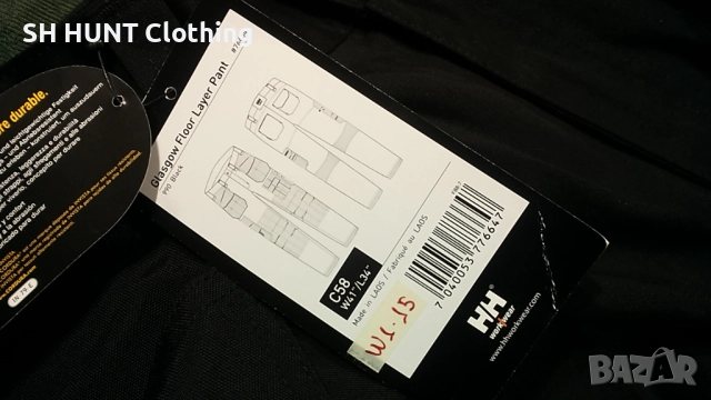 HELLY HANSEN GLASGOW FLOOR LAYERS Work Wear размер 58 / XXL работен панталон работен W1-15, снимка 15 - Панталони - 52027720