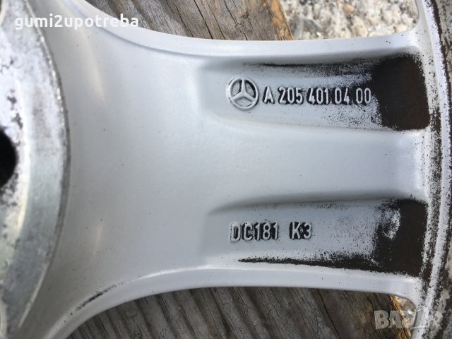  17" джанти 5х112 Мерцедес Ц класа Mercedes C-Klasse W205 Оригинал , снимка 10 - Гуми и джанти - 28674359