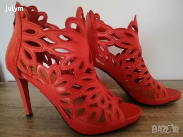 Кокетни дамски обувки , снимка 6 - Дамски обувки на ток - 28202354