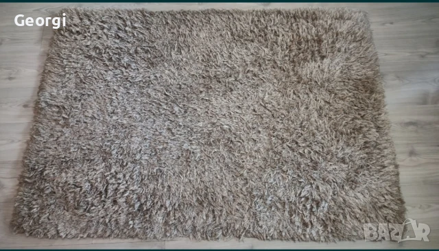 Килим с дълъг косъм 115/170, снимка 4 - Килими - 51228991