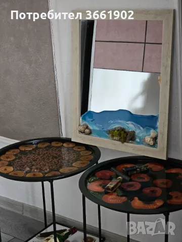 Бутикови огледала, баня, антре, спланя, ръчна изработка, снимка 7 - Декорация за дома - 47060374