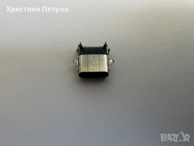 Type C USB букса за зареждане 24 pin за Xiaomi, HP, Dell, Asus лаптоп, снимка 2 - Части за лаптопи - 51091845