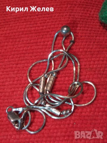 ЕФИРНО ДЕЛИКАТНО ИТАЛИАНСКО СРЕБЪРНО КОЛИЕ СРЕБРО 925 с РОДИЕВО ПОКРИТИЕ 36122, снимка 2 - Колиета, медальони, синджири - 39666738