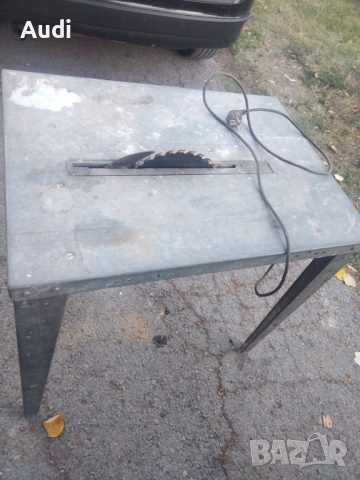 Голям немски стационарен циркуляр с режещ диск Ф 270мм  Electra Beckum  Монофазен 220V, снимка 9 - Циркуляри - 45709057