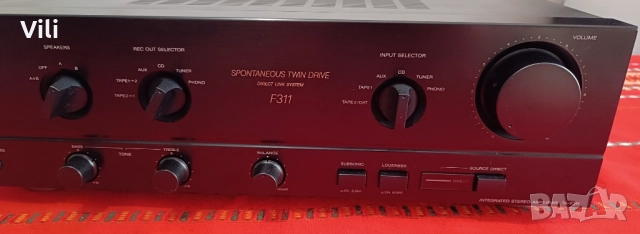 Sony TA-F311, снимка 3 - Ресийвъри, усилватели, смесителни пултове - 51611079