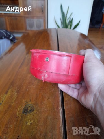 Стар настолен часовник будилник Янтар,Jantar #2, снимка 6 - Антикварни и старинни предмети - 35296573