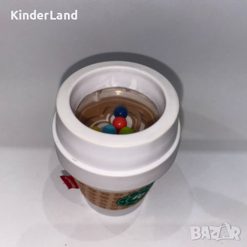Fisher Price Coffee Cup гризалка чаша кафе , снимка 2 - Дрънкалки и чесалки - 39758799