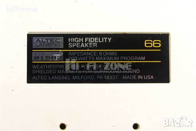 ТОНКОЛОНИ  Altec lansing 66 , снимка 10 - Тонколони - 33525178