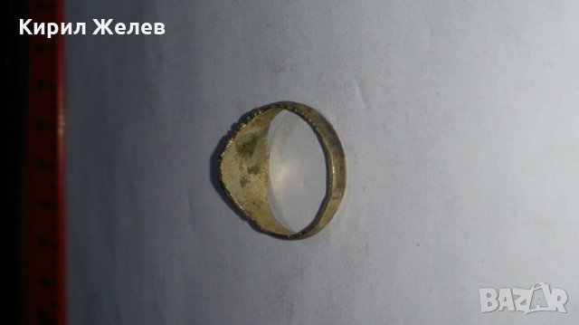 Старинен пръстен сачан над стогодишен- 59571, снимка 4 - Пръстени - 28986818
