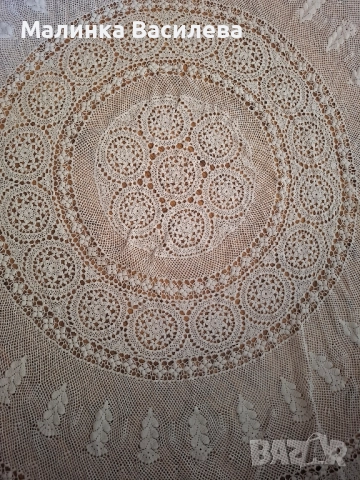 кръгла покривка , снимка 7 - Покривки за маси - 52305974